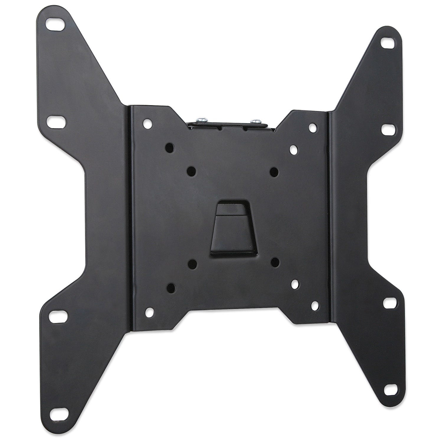 Manhattan TV & Monitor Mount, Wall, Fixed, 1 screen, Screen Sizes: 23-42", Black, VESA: 75x75 to 200x200mm, Max 30kg, Lifetime Warranty