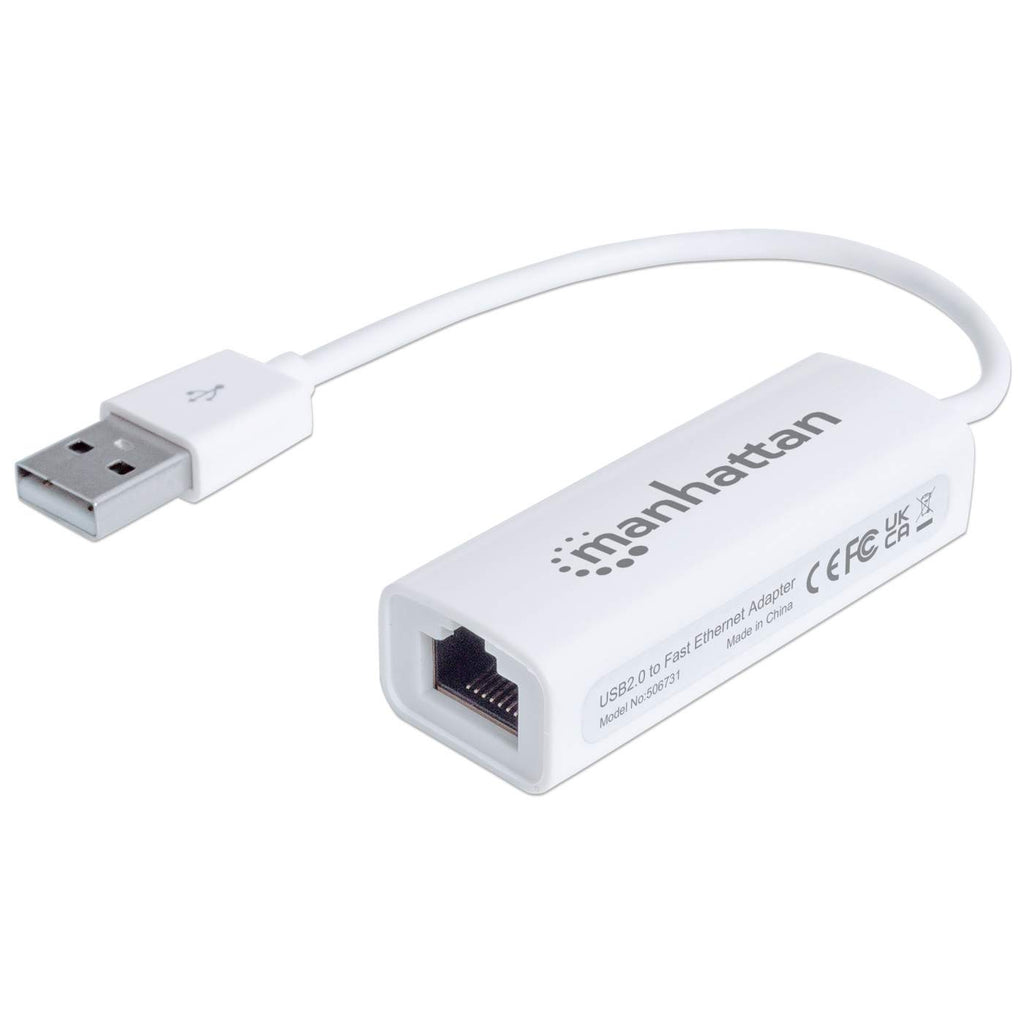 Manhattan RJ45 Network Cards - White