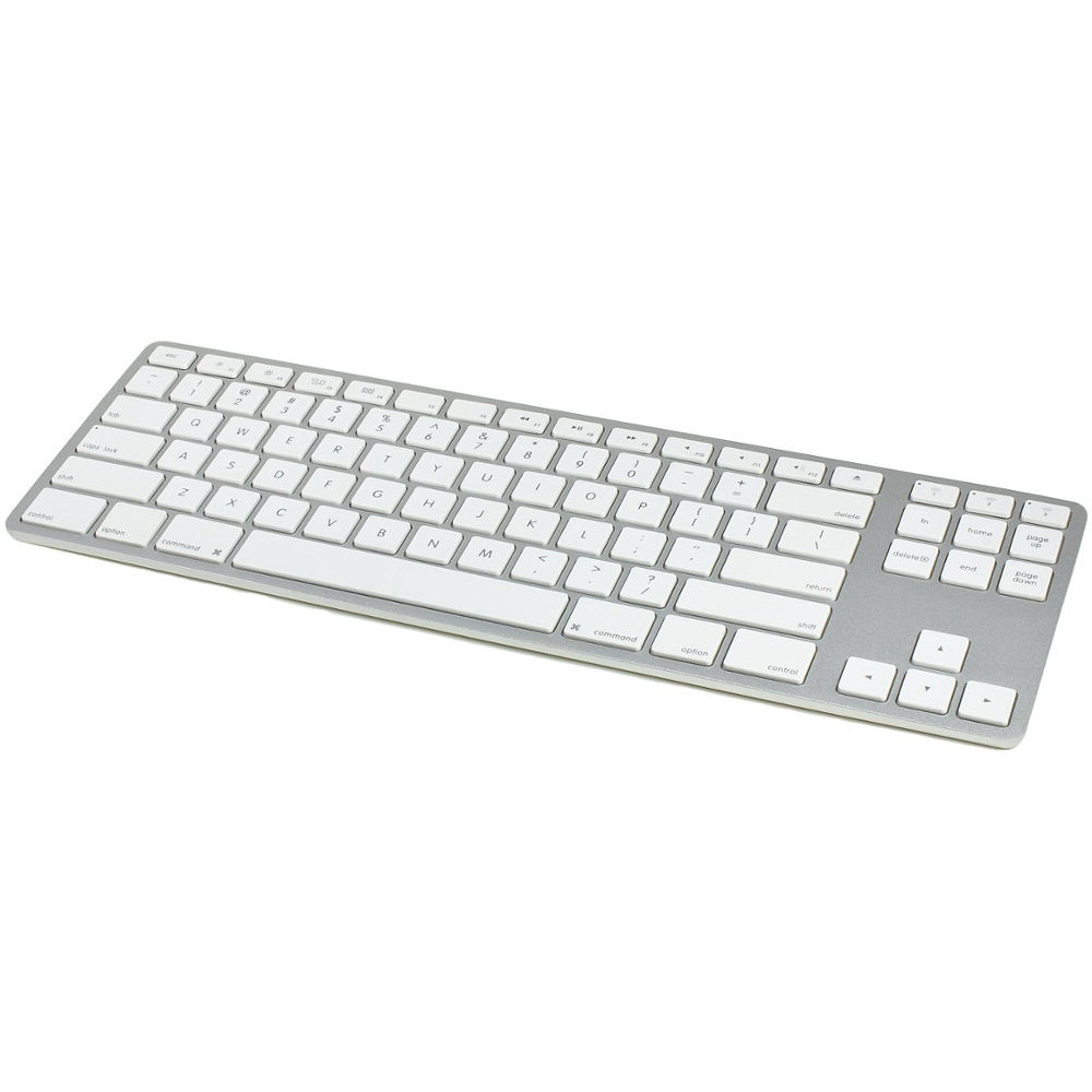 Matias USA Wireless BT Aluminum Tenkeyless Mac Keyboard Silver
