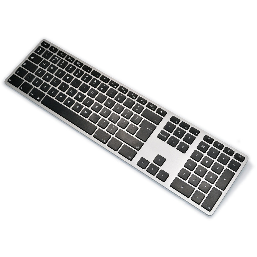 Matias UK Wireless BT Aluminum Mac Keyboard Space Gray