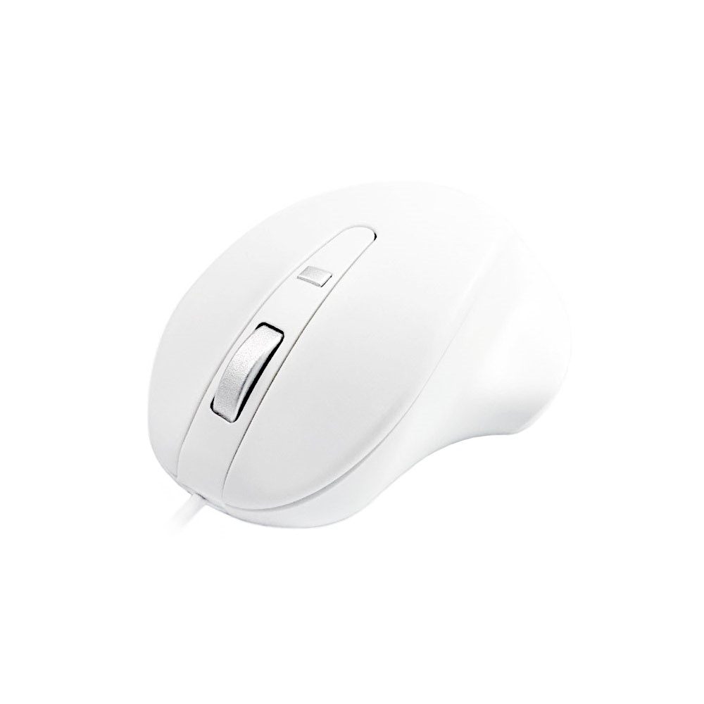 Matias PBT and Aluminium Short Cable Mouse White USB