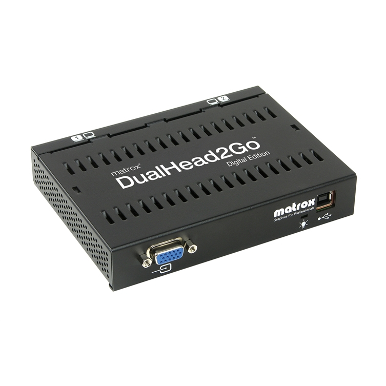 Matrox DualHead2Go Video Splitters - Black