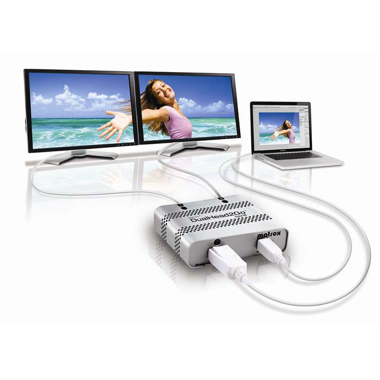 Matrox DualHead2Go Video Splitters - Silver
