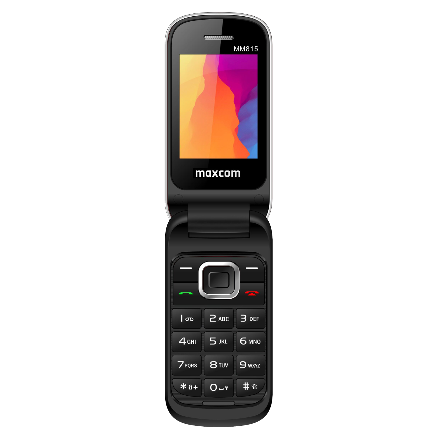 MaxCom MM815 2G Flip Phone in Grey