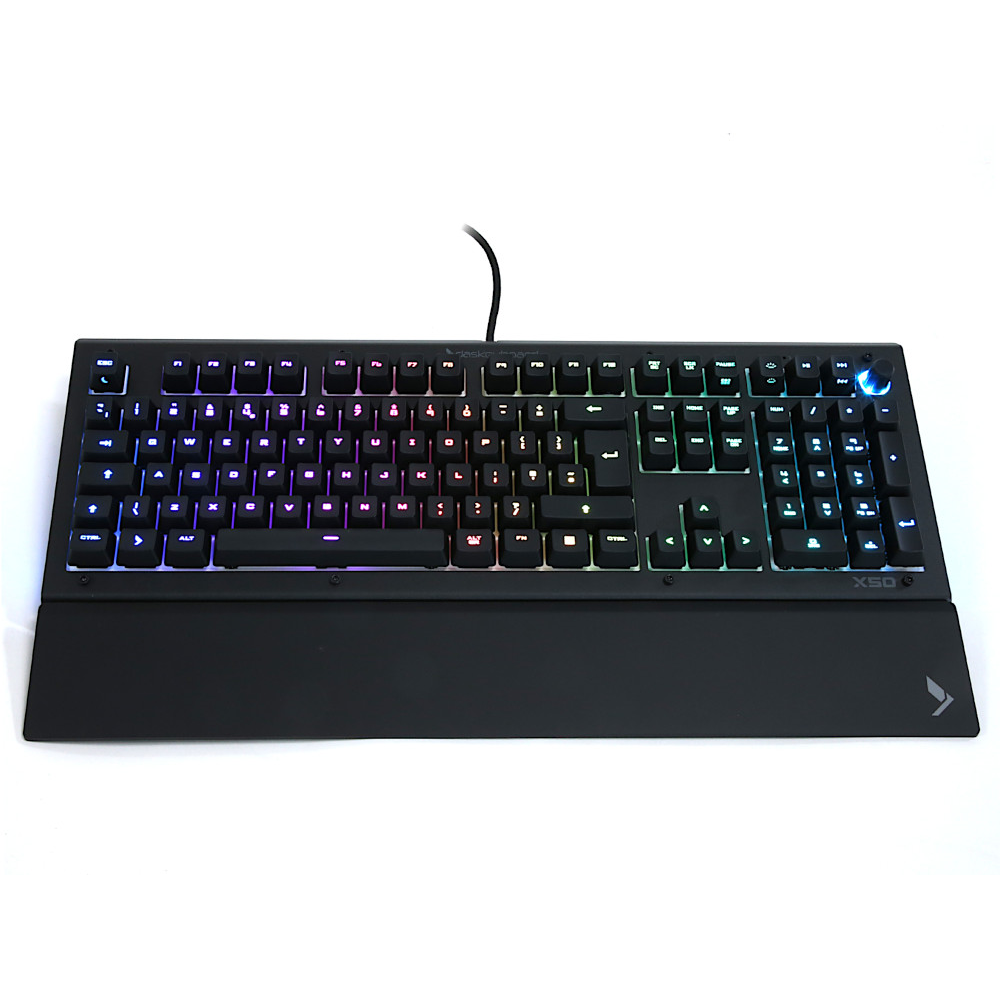 Metadot UK Das X50Q Smart RGB Tactile Mechanical Gaming PC Keyboard