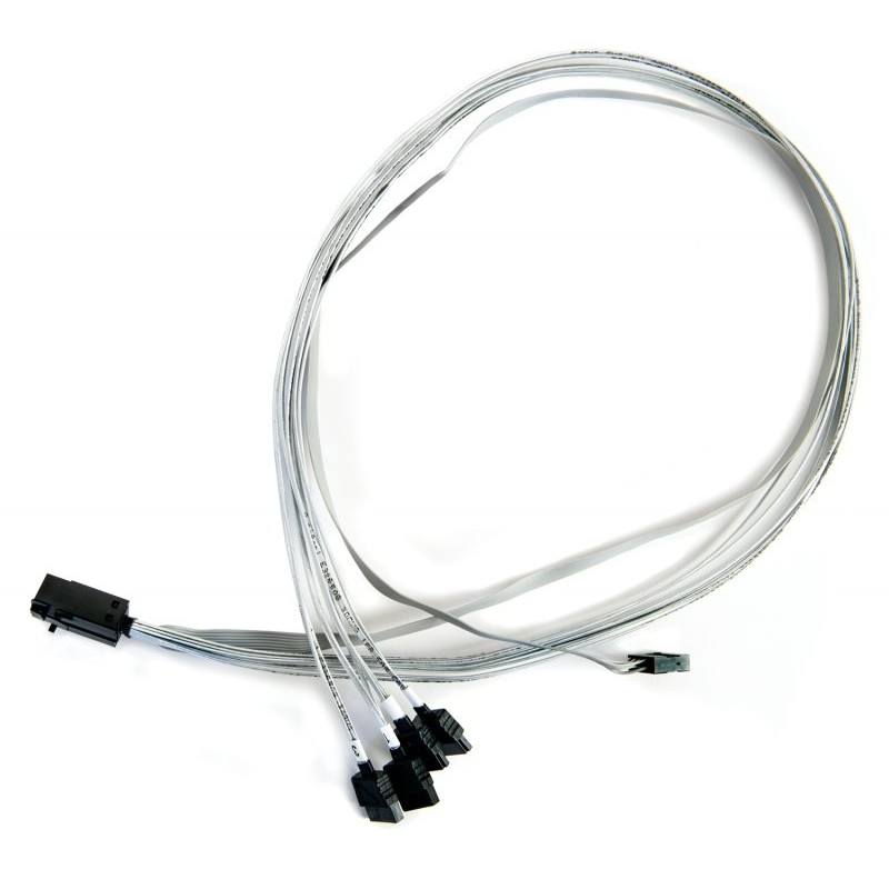 Microchip Technology 2279800-R Serial Attached SCSI (SAS) Cables - White