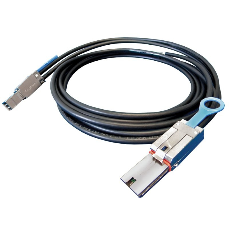 Microchip Technology 2280300-R Serial Attached SCSI (SAS) Cables - Black