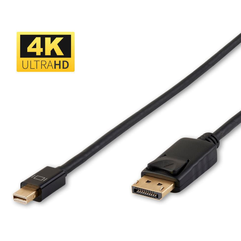 Microconnect DP-MMG-180MB DisplayPort Cables - Black