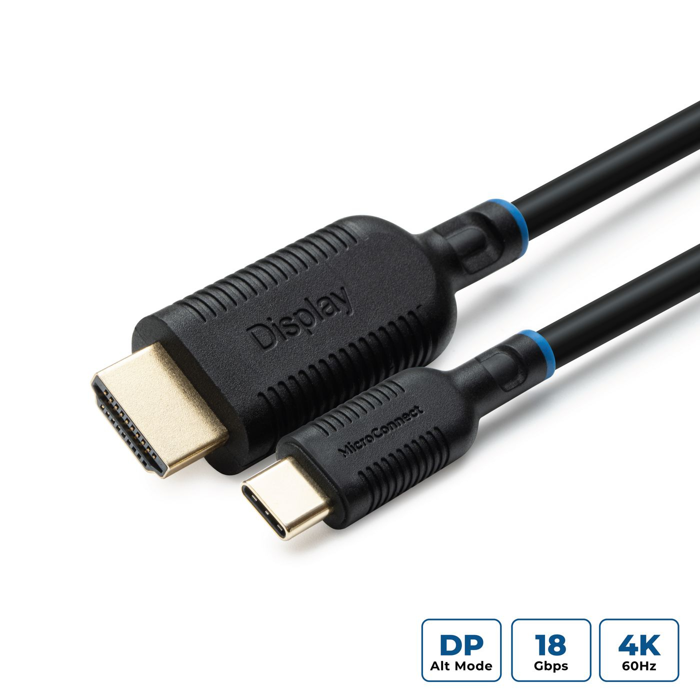 MicroConnect MC-USBCHDMI1 Video Cable Adapters - Black