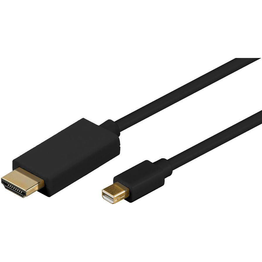 MicroConnect MDPHDMI2B Video Cable Adapters - Black
