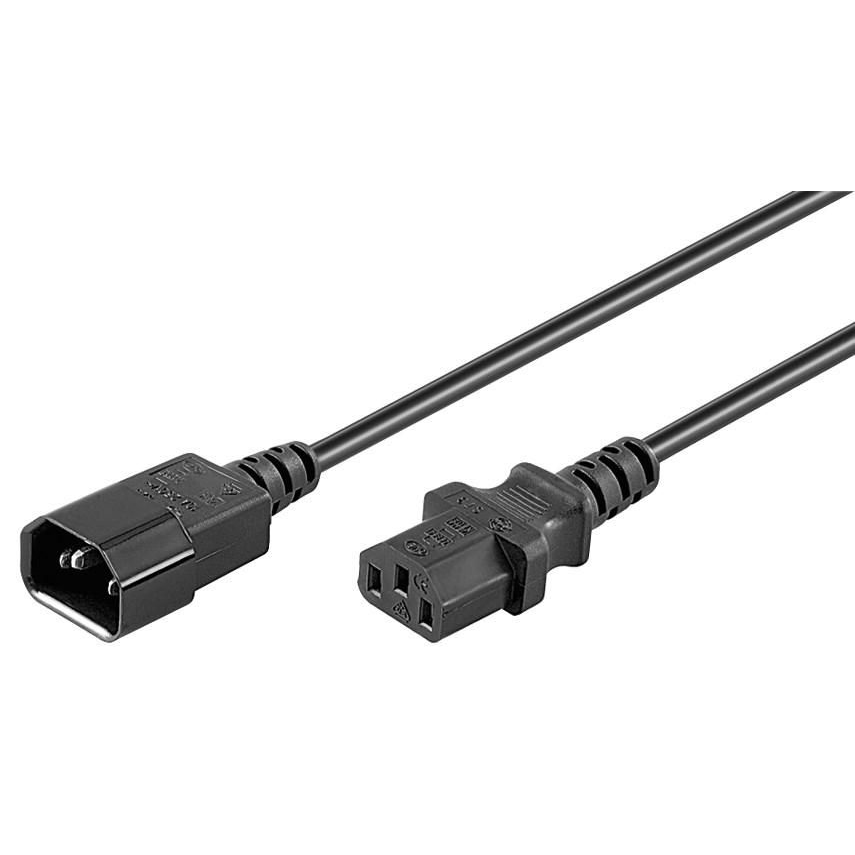 MicroConnect PE040650 Power Cables - Black