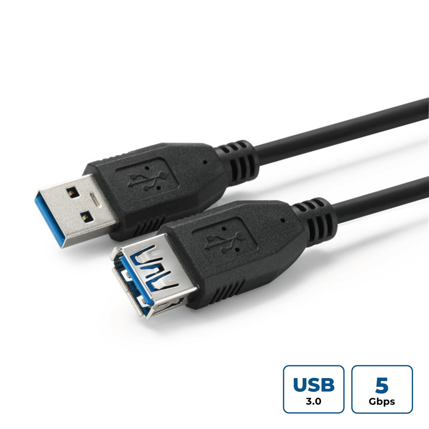MicroConnect USB3 USB Cables - Black