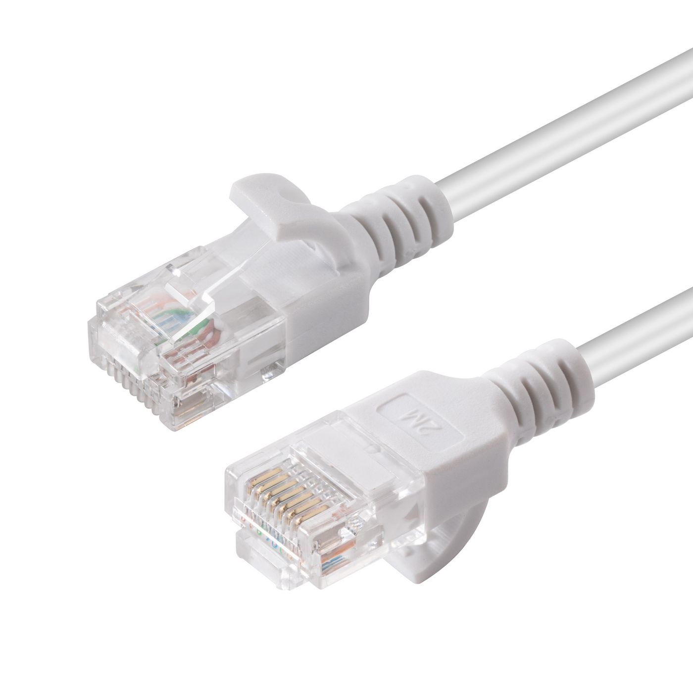 MicroConnect V-UTP6A0025W-SLIM Networking Cables - White