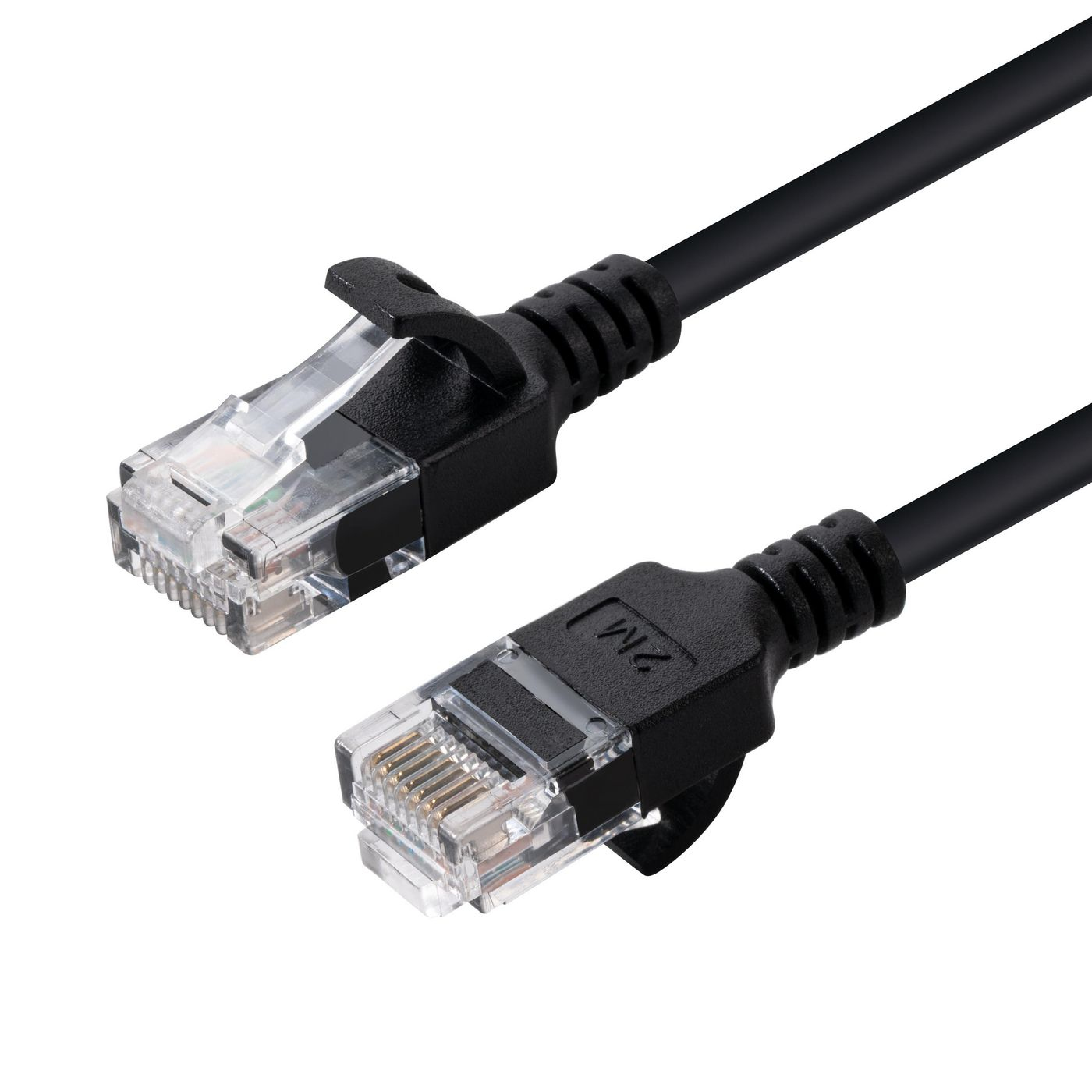 MicroConnect V-UTP6A03S-SLIM Networking Cables - Black
