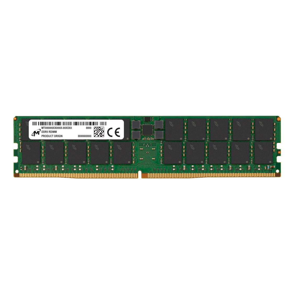 Micron 96GB (1*96GB) 2RX4 PC5-44800B-R DDR5-5600MHZ RDIMM