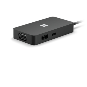 Microsoft Surface USB-C Travel Hub Wired USB 3.2 Gen 2 (3.1 Gen 2) Type-C Black