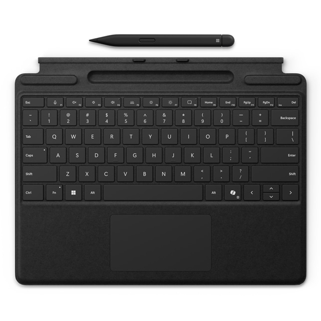 Microsoft Surface Pro Keyboard w/SlimPen UK/Ireland Black with co-pilot key