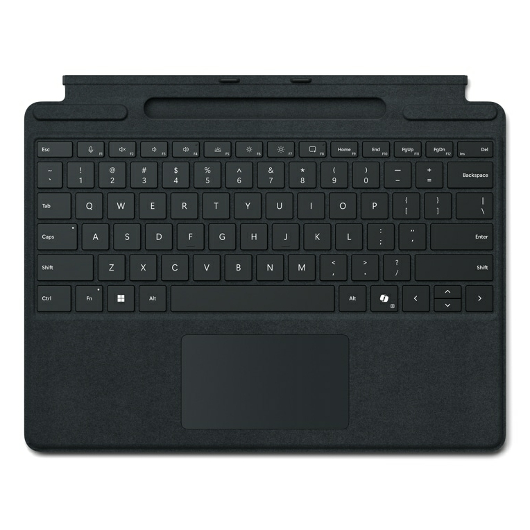 Microsoft Surface Pro keyboard UK/IRL Black with co-pilot key
