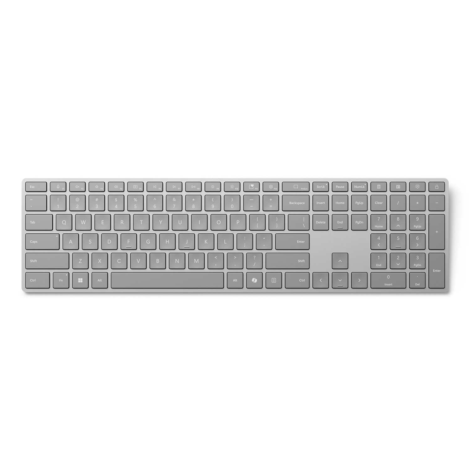 Microsoft Surface Keyboard CM SC Bluetooth English UK/Ireland Only Comm GRAY