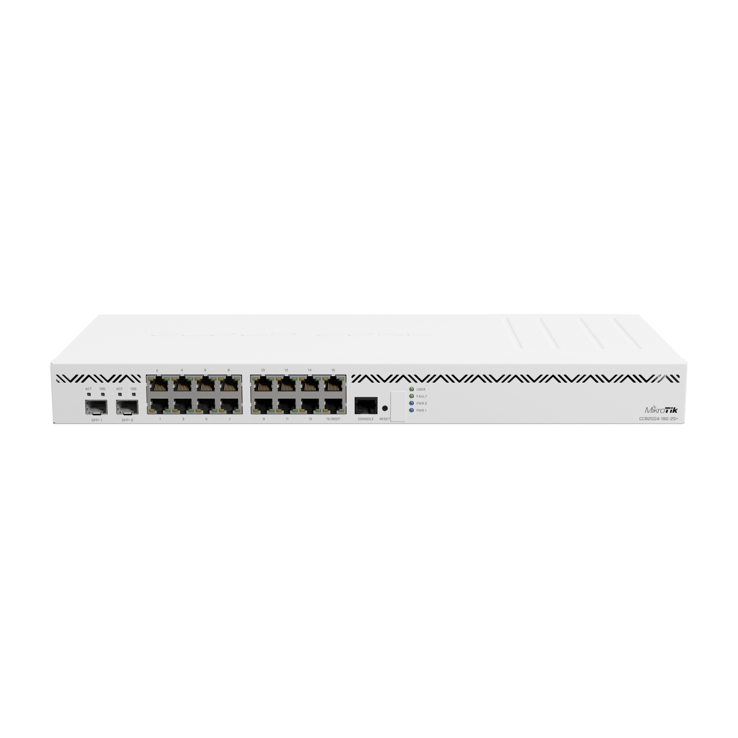 Mikrotik CCR2004-16G-2S+ wired router Gigabit Ethernet White