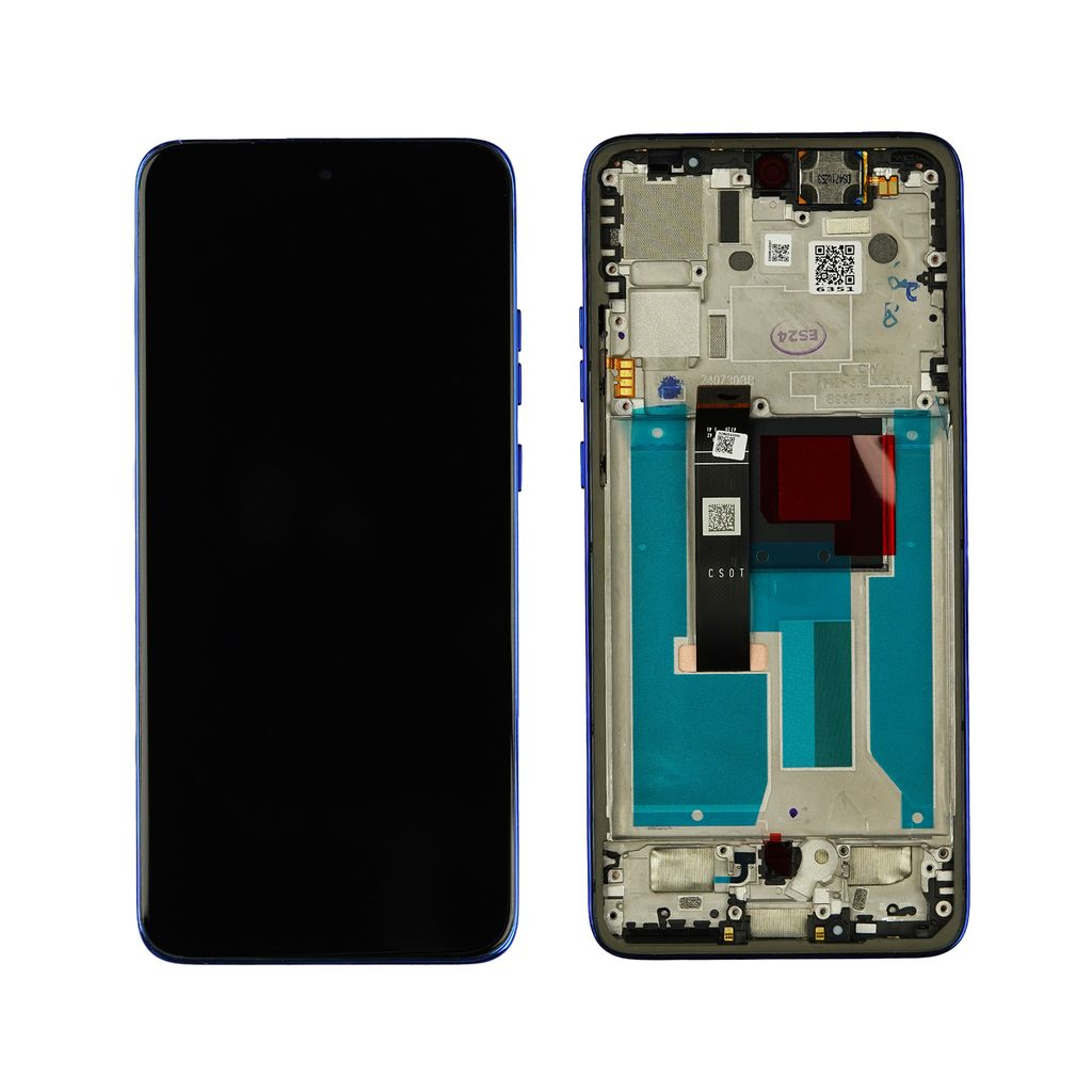 Motorola Genuine Motorola Edge 50 Neo | Replacement OLED Touch Screen Assembly With Frame | Nautical Blue | 5D68C28371 | XT2409 | Authorised