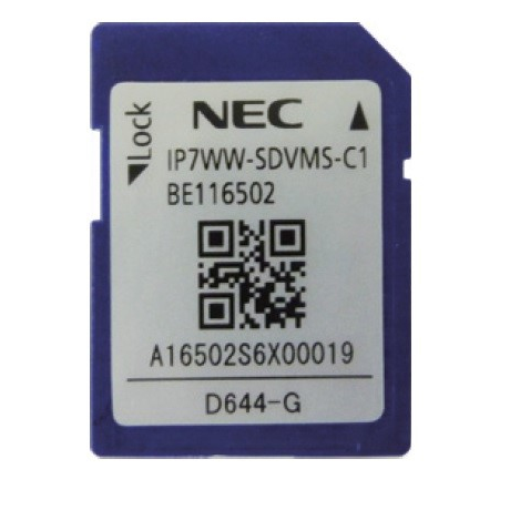 NEC BE116502 Memory Cards - Blue