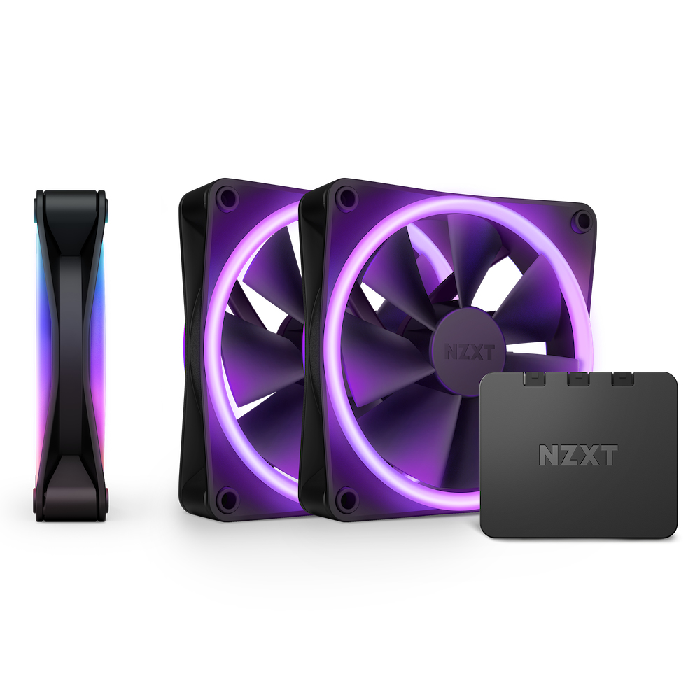 NZXT F120 Computer Cooling Systems - Black