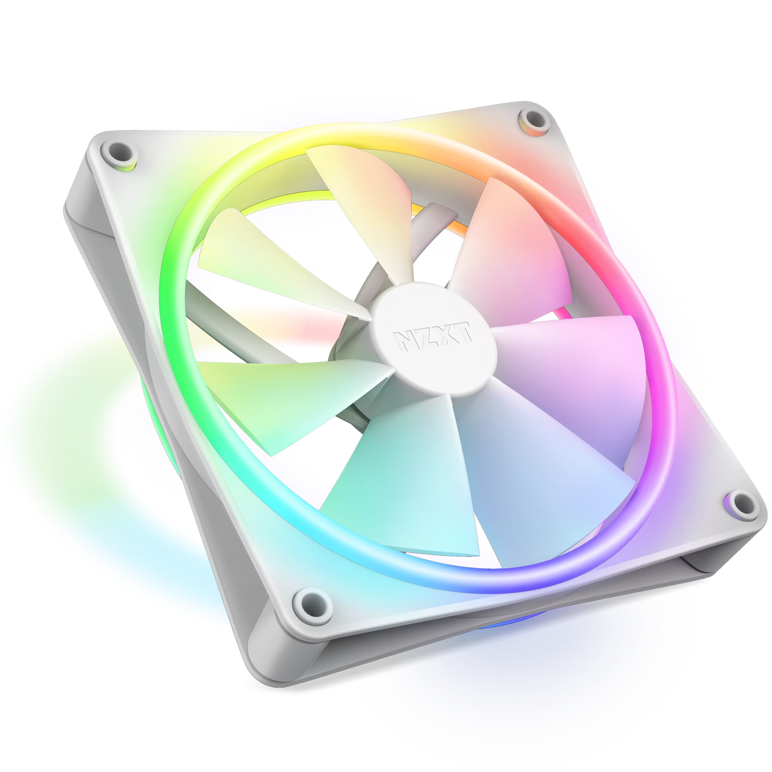 NZXT F140 Computer Cooling Systems - White