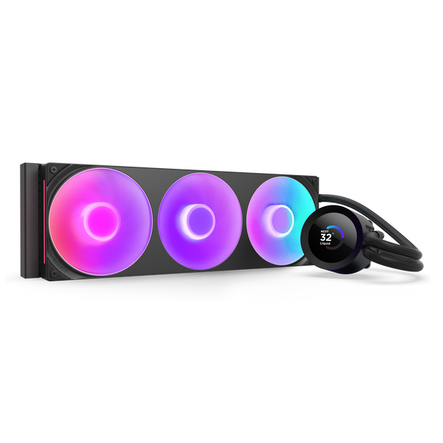 NZXT Kraken Plus 360 RGB Processor All-in-one liquid cooler Black 1 pc(s)