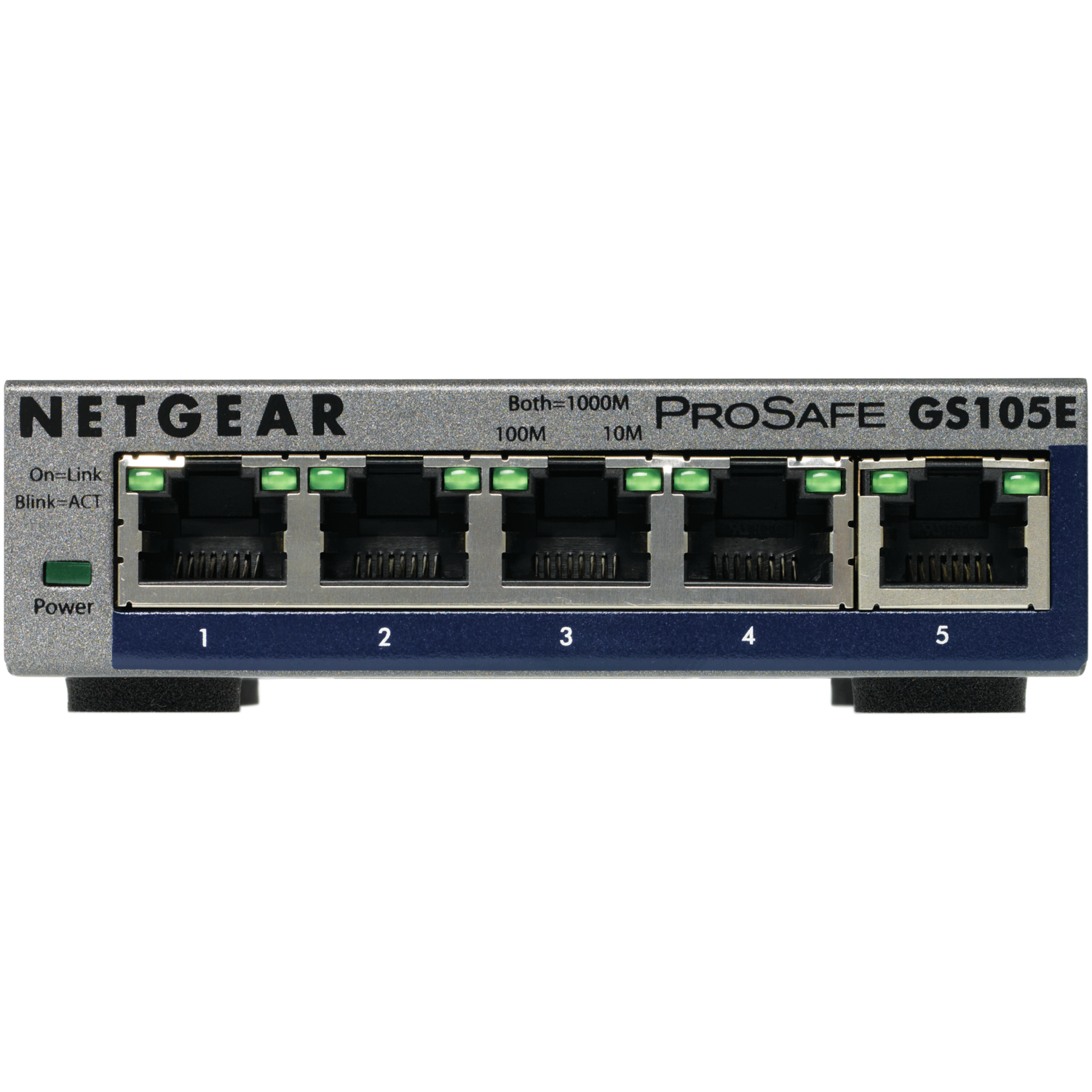 Netgear GS105E-200PES Network Switches - Grey