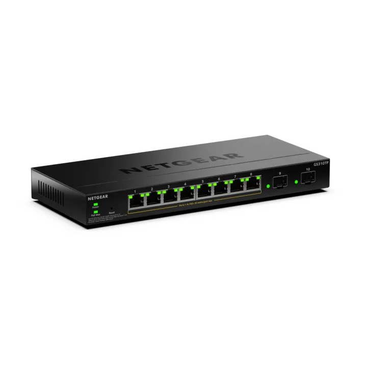 Netgear S350 Network Switches - 128MB - Black