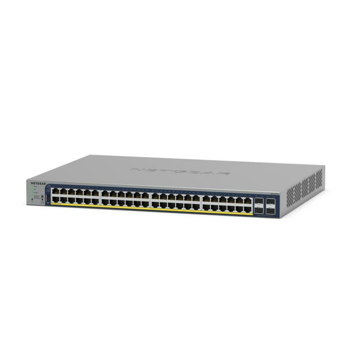 Netgear GS728TP Network Switches - 512MB - Grey