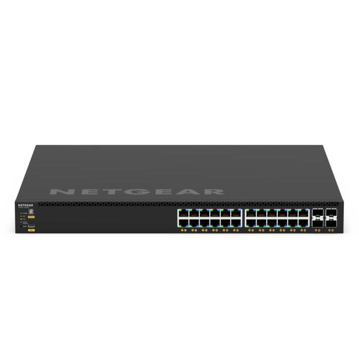 Netgear GSM4328-100AJS Network Switches - Black