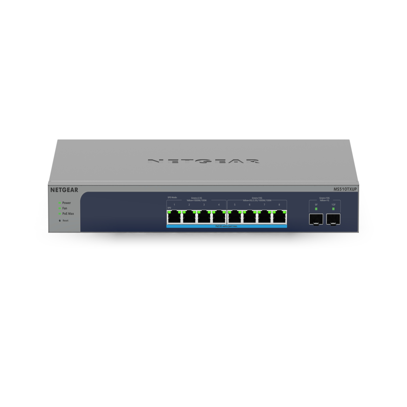 Netgear 8-Port Network Switches - 256MB - Multi