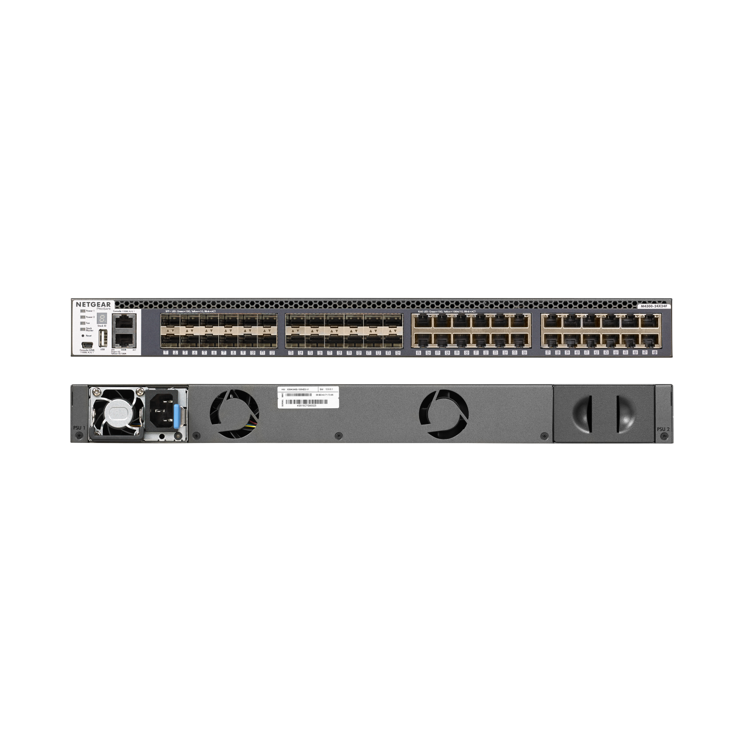 Netgear M4300-24X24F Network Switches - Grey