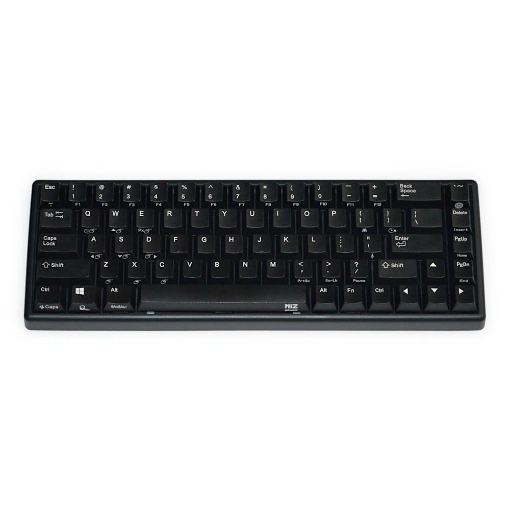 NiZ Keyboard Atom68 Capacitive 50gf Programmable 60% Keyboard Black