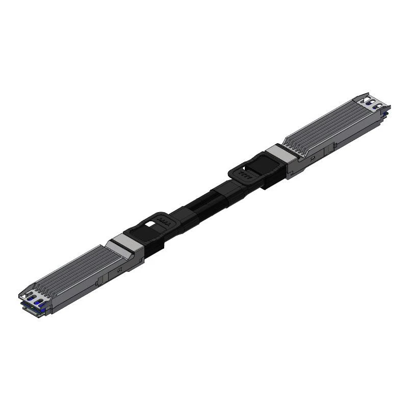 Nvidia MCP4Y10-N001-FTF Fibre Optic Cables - Black