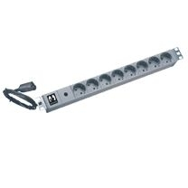 ONLINE USV-Systeme 19" USV-Steckdosenleiste power extension 2 m