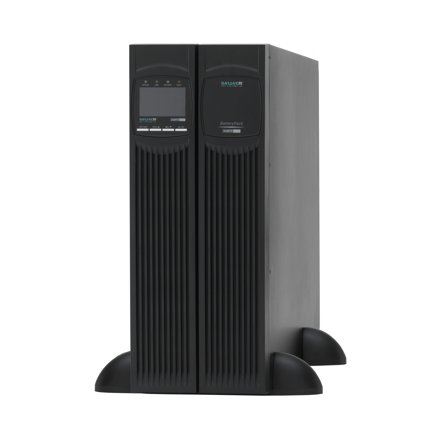 ONLINE USV-Systeme X6000BP UPS Battery Cabinets - Black