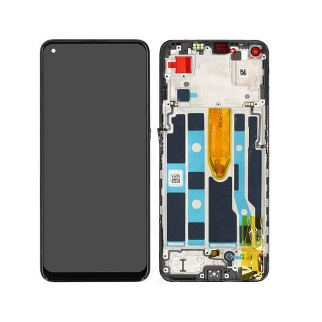 OPPO Genuine Oppo Reno7 5G / Find X5 Lite  | Replacement AMOLED Touch Screen Assembly With Frame | Starry Black / Startrails Blue | Authorised | 4130040