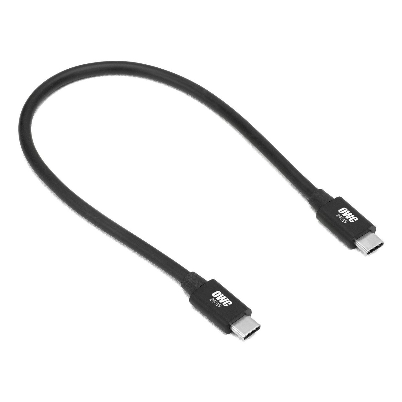OWC OWCCBLTB5C0.3M 0.3 Meter TB5/TB4/USB4/C up to 80/120Gb/s Retail Cable 240W