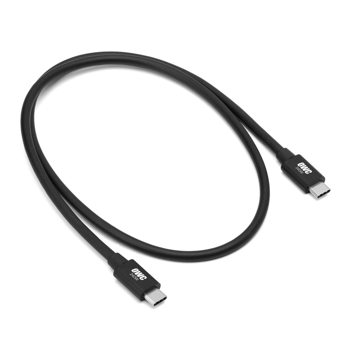 OWC OWCCBLTB5C0.8M 0.8 Meter TB5/TB4/USB4/C up to 80/120Gb/s Retail Cable 240W