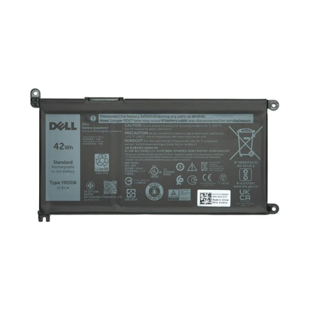 Origin Storage 42WHR Industrial Rechargeable Batteries - Black