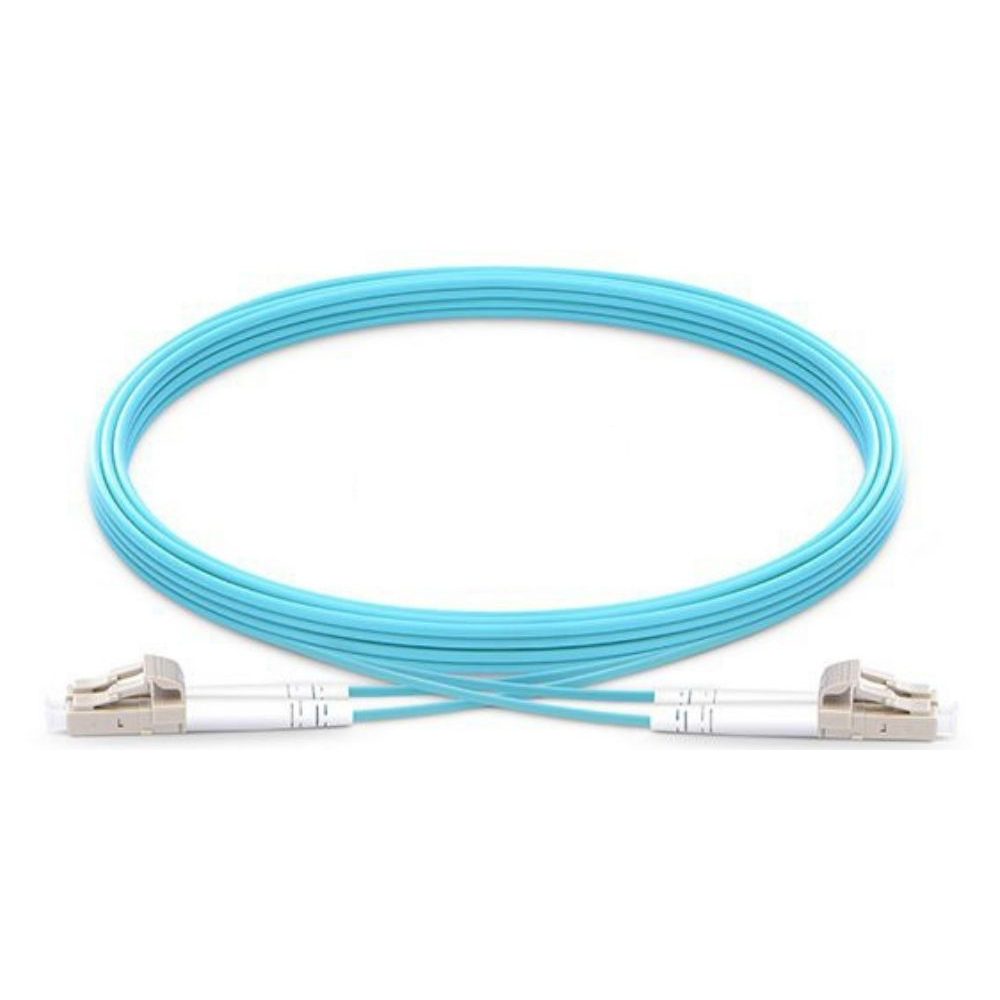 Origin Storage CAB-OM4-LC-LC-2M-D-OS Fibre Optic Cables - Aqua colour