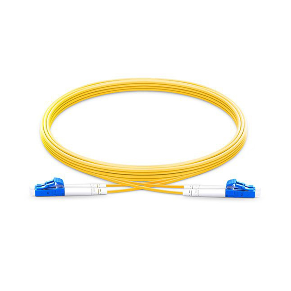 Origin Storage LC-LC OS2 Fibre Optic Cable Singlemode Duplex - Yellow 1m InfiniBand/fibre optic cable OFNR