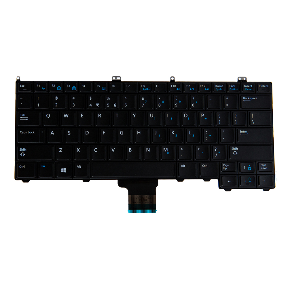 Origin Storage N/B KBD Dell Latitude 7420 Italian Backlit 80 Key SP