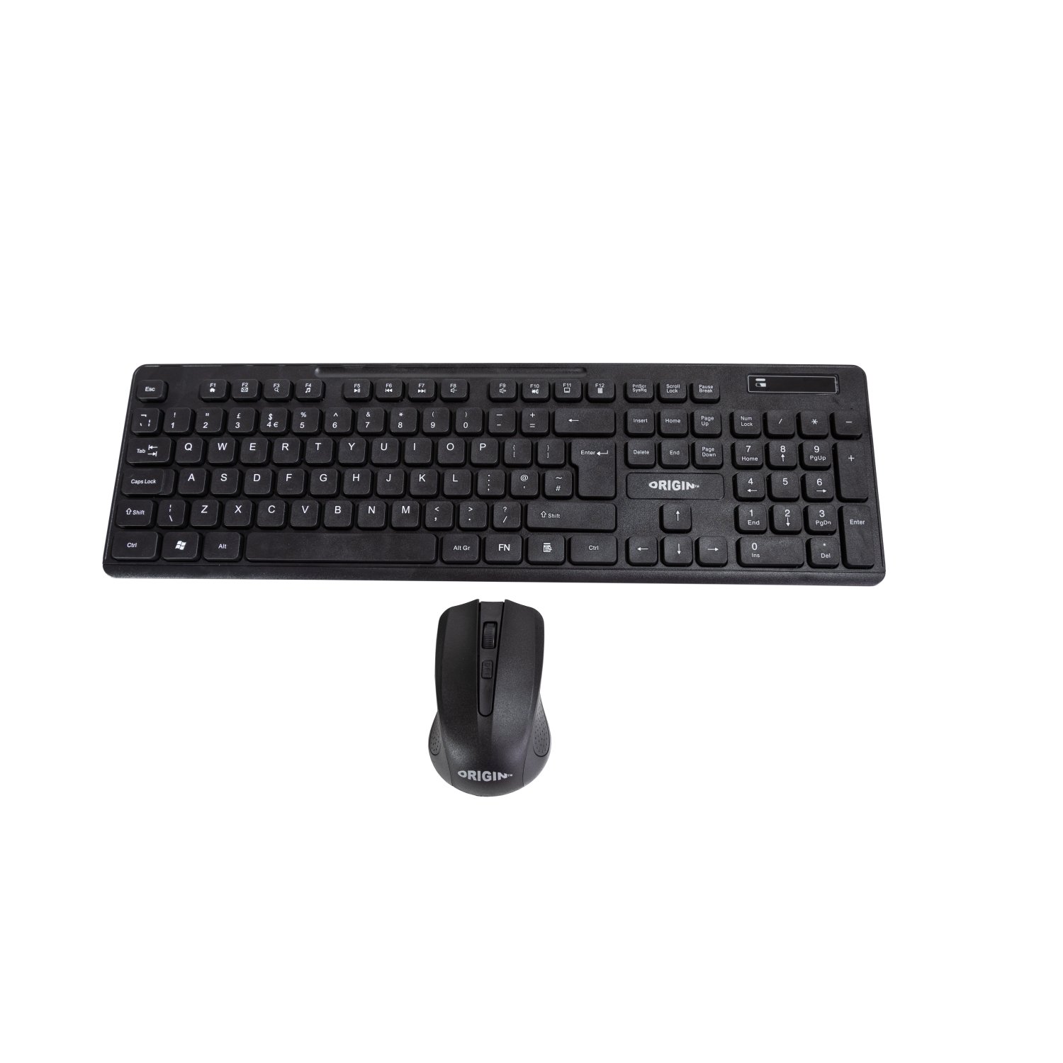Origin Storage Origin Wireless and Mouse Combo keyboard Mouse included RF Wireless + USB QWERTY English Black