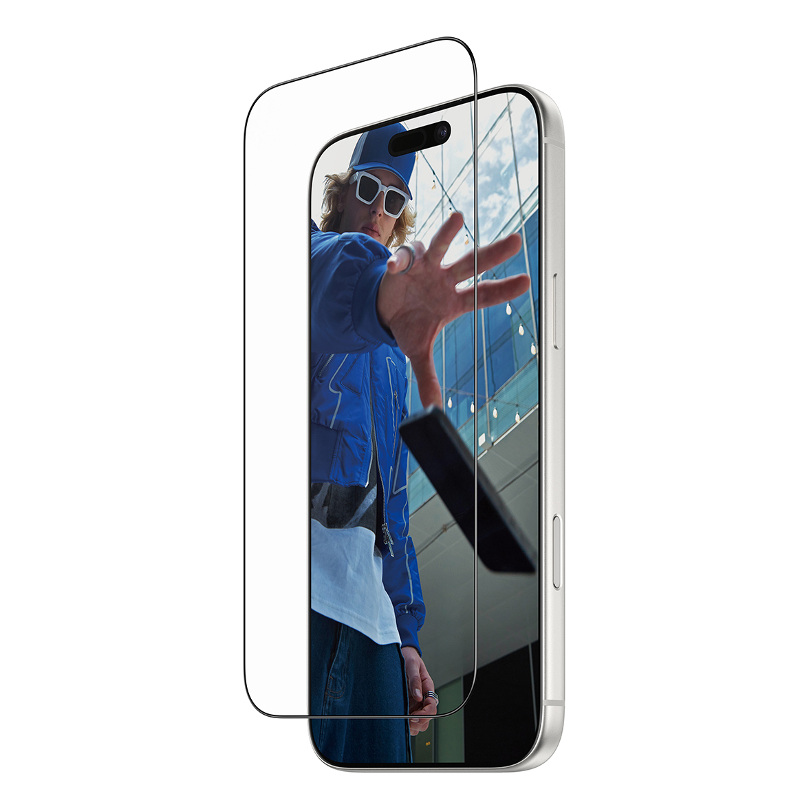 PanzerGlass ® Screen Protector w. Black Frame iPhone 17 Pro Max | Ultra-Wide Fit w. FASTFIT IN-A-BOX