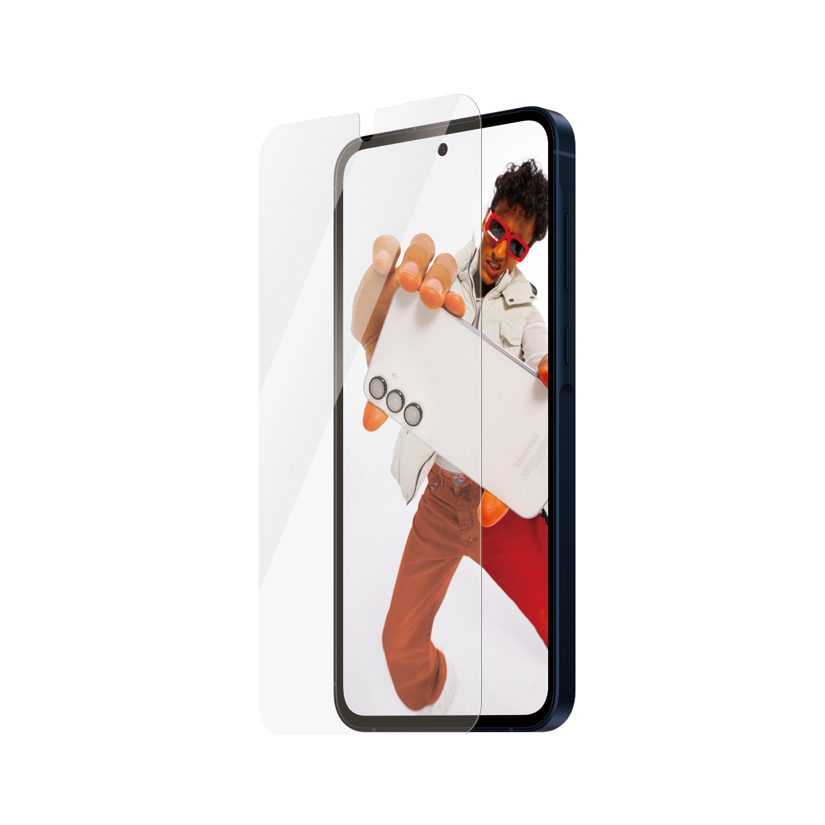 PanzerGlass SAFE. by ® Screen Protector Samsung Galaxy A56 5G | Ultra-Wide Fit w. Aligner