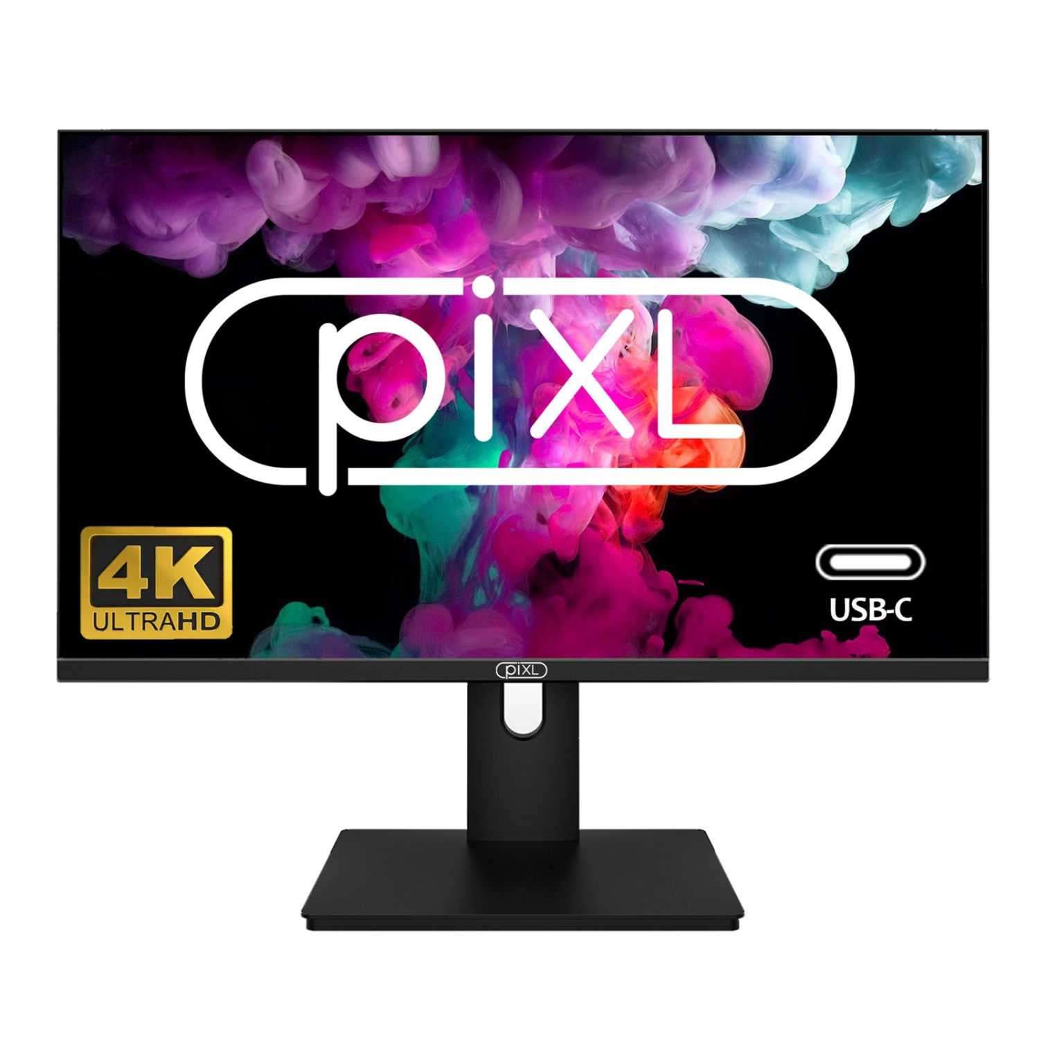 PIXL PX27UDH4K Computer Monitors - 27 Inches - Black